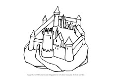 Burg in der Grundschule Mittelalter Ritter Themen und Projekte HuS
Klasse 3