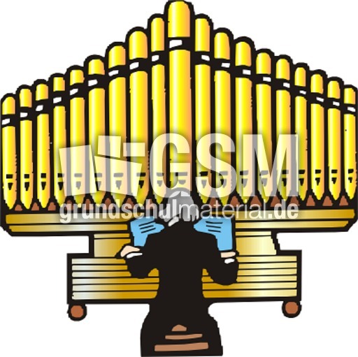 Orgel Malvorlage Coloring And Malvorlagan
