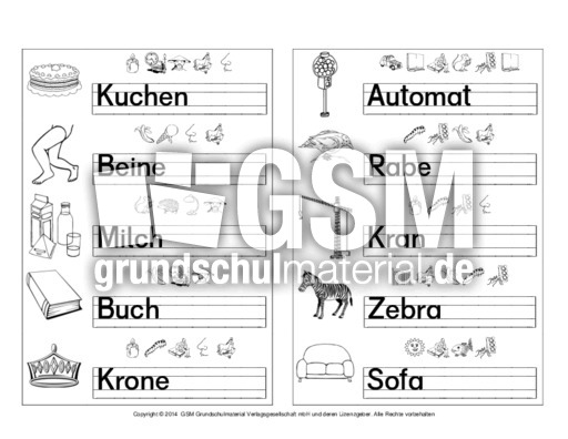 Lautgetreue Wörter Schreiben Lösung Lautgetreues Schreiben