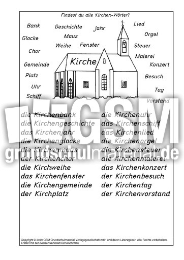 Kirche kennenlernen grundschule