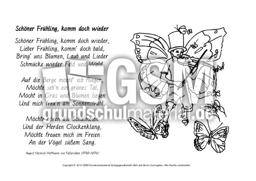 O Lieber Guter Fruhling Noten Liedtext Midi Akkorde