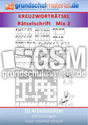 KWR - Rätselschrift_Mix_2 - Rätselschrift - Kreuzworträtsel