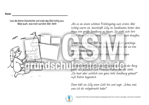 Sandburg Malen sdatec.com