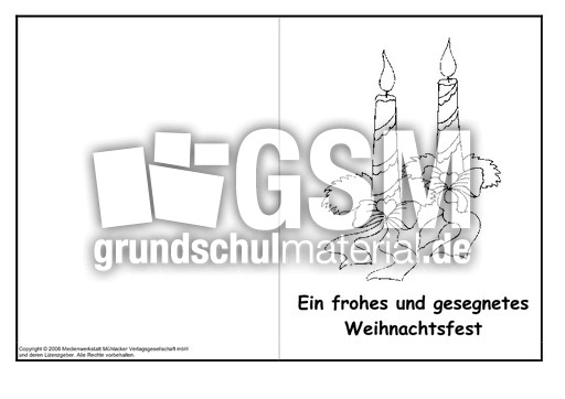Weihnachtskarten Ausmalen 1 Weihnachtskarten Sw