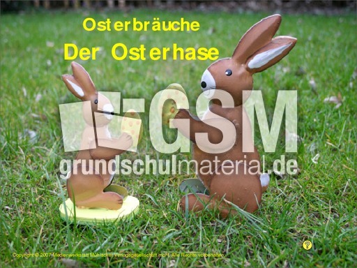 Osterbraeuche-Osterhase - Präsentation - Ostern - Feste ...