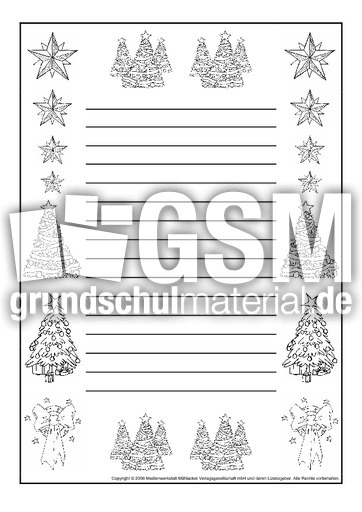 Schmuckblatt-Weih-SW-2 - Schmuckrahmen - Werkstatt-Weihnachtsgedichte - Gedichte - Weihnachten ...