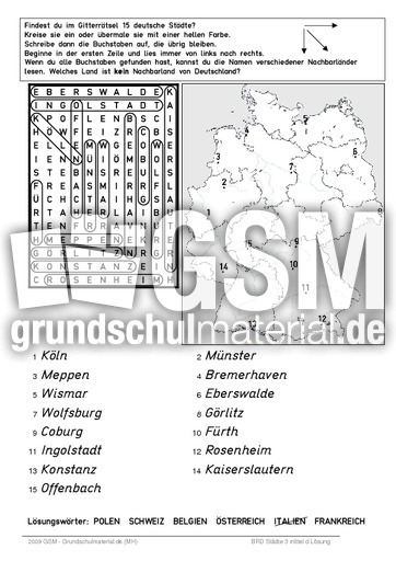 Suchsel Mittel : Steinzeit - Unterrichtsmaterialien ...