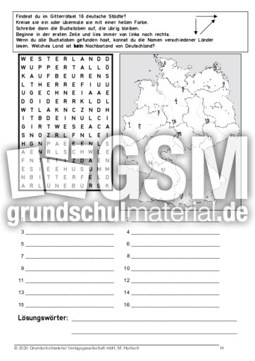 Suchsel Mittel - Suchsel Zum Ausdrucken / Definition ...