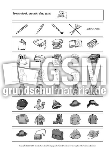 ab was passt nicht 1 5 arbeitsblätter visuelle konzentration konzentration und wahrnehmung Küchenzeile Passt Nicht ~ ab was passt nicht 1 5 arbeitsblätter visuelle konzentration konzentration und wahrnehmung