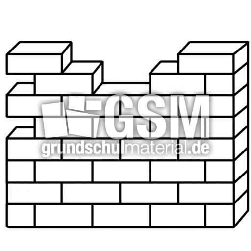 Mauer K P Nomengrafiken Zum Ausmalen Material Klasse 1 Grundschulmaterial De