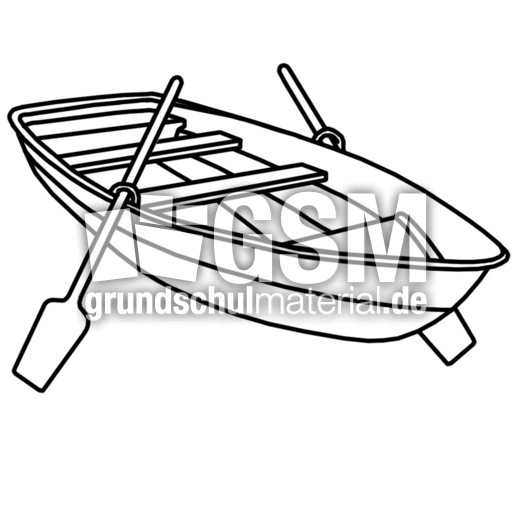 Ruderboot Q S Nomengrafiken Zum Ausmalen Material Klasse 1 Grundschulmaterial De