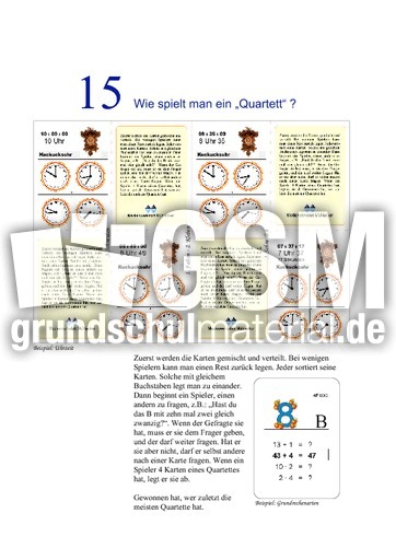 Anleitung Quartett Anleitung Quartett