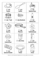 Küchengeräte in der Grundschule - Grundschulmaterial.de Küchengeräte in der Grundschule - Grundschulmaterial.de