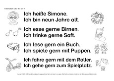 Englische sätze kennenlernen