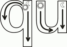 vas qu kl schreibschrift vas nachspurbilder schreiblehrgänge