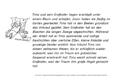 Lesetext in der Grundschule - Adjektive - Deutsch Klasse 2 ...