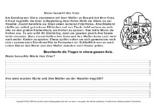 Leseverständnis In Der Grundschule Arbeitsblätter Lesetraining Lesen Deutsch Klasse 2 Grundschulmaterial De