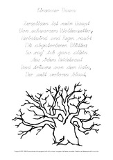 Baumgedichte In Der Grundschule Gedichte Uber Baume Gedichte Kartei Werkstatt Deutsch Klasse 3 Grundschulmaterial De