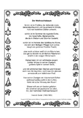 der weihnachtsbaum gedicht my blog der weihnachtsbaum gedicht my blog