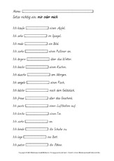 Pronomen Grammatik Deutsch Klasse 3 Grundschulmaterial De