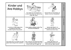 Englisch hobbys