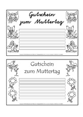 Muttertagsgedicht In Der Grundschule Muttertag Klasse 1 2 Feste Und Feiertage Hus Klasse 1 Grundschulmaterial De