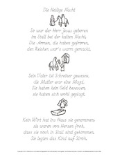 Gedicht in der Grundschule - Nachspurvorlagen-Grundschrift ...