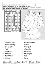 Suchsel in der Grundschule - HuS Klasse 4 - Grundschulmaterial.de