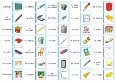Bastelvorlage in der Grundschule - Material Französisch ...