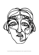 Maske In Der Grundschule Masken Ausmalbilder Bildende Maske In Der Grundschule Masken Ausmalbilder Bildende