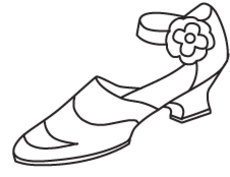 Ausmalbilder Schuhe Zum Ausmalen