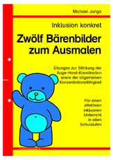 allgemeine Konzentrationsfähigkeit (Druckvorlagen) für Einzelarbeit in der Grundschule ...