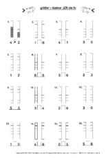 Menge In Der Grundschule Kleiner Grosser Gleich Mathe Klasse 1 Grundschulmaterial De