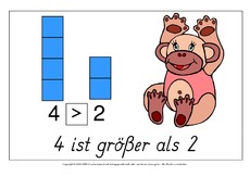 Menge In Der Grundschule Kleiner Grosser Gleich Mathe Klasse 1 Grundschulmaterial De