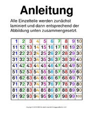 Hundertertafel Mathe Klasse 2 Grundschulmaterial De