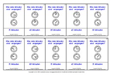 Zeitspannen in der Grundschule - Mathe Klasse 2 ...