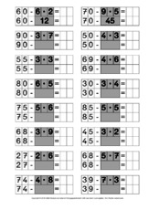 Punkt Vor Strichrechnung Arbeitsblatter Mathe Klasse 3 Grundschulmaterial De