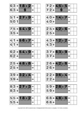 Punkt Vor Strichrechnung Klasse 3 Arbeitsblätter : 1 / Erst multiplikation und division rechnen und danach erst addition oder subtraktion.