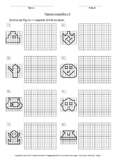Arbeitsblatt In Der Grundschule Figuren Vergrößern Geometrie