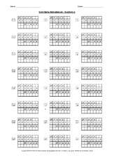 schriftliche Multiplikation Schriftliche Verfahren